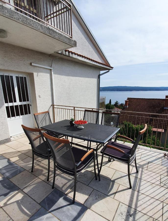 Seaview Apartment With Balcony And Terrace Barac Crikvenica Εξωτερικό φωτογραφία